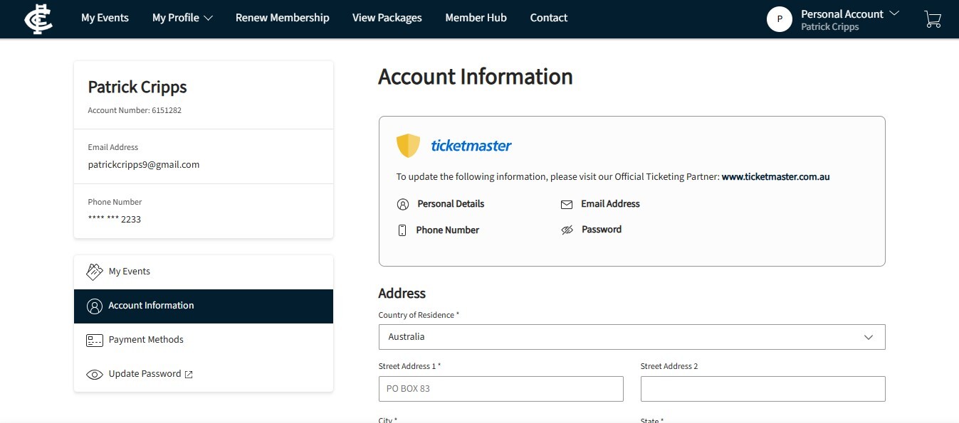 Step 5 ticketmaster link